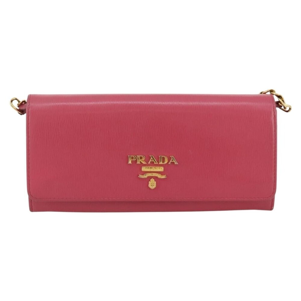 Prada Wallet on Chain Saffiano Leather